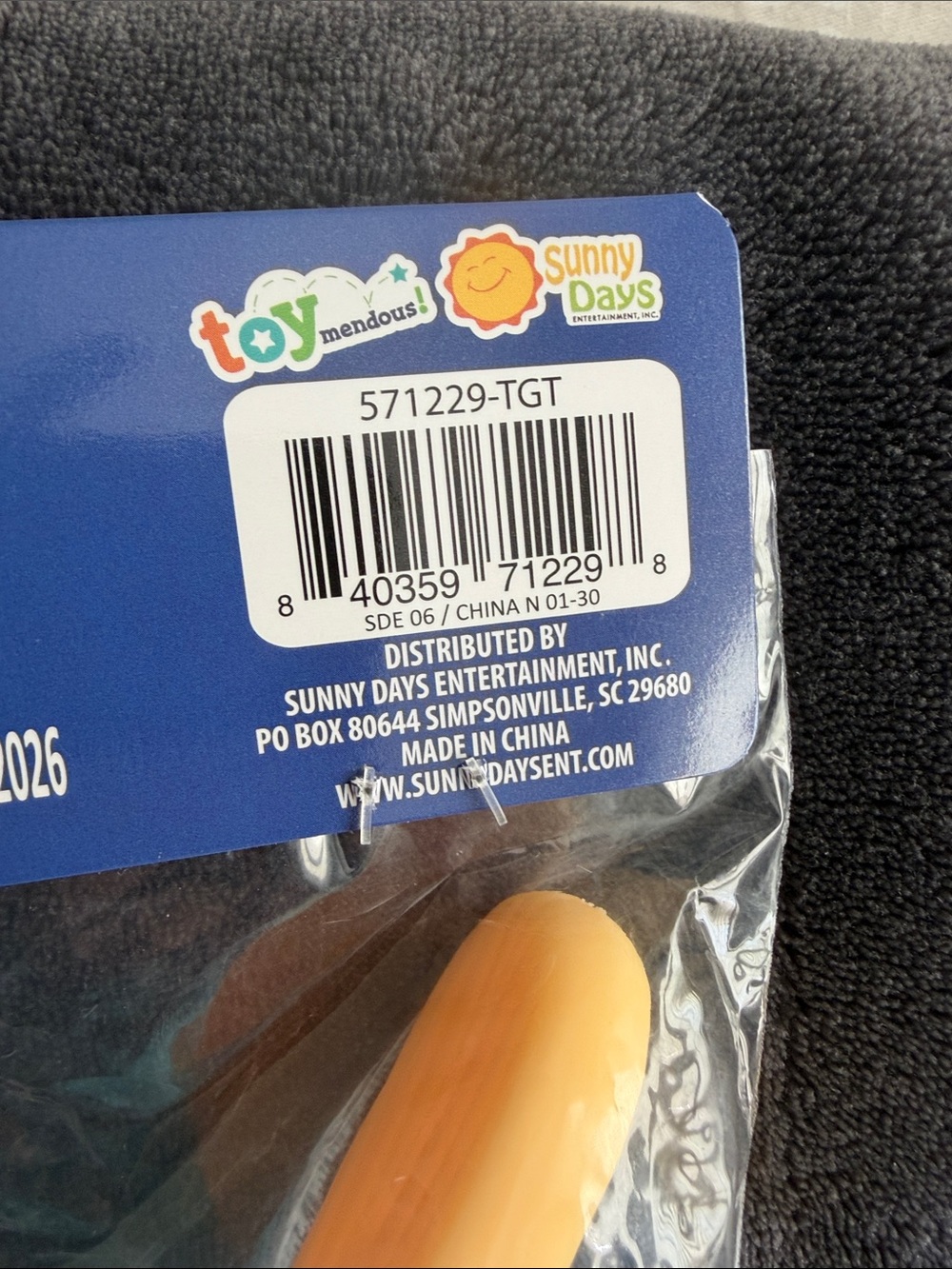 Sunny Days Squeezy Squish Popsicle Kids Toy - Red White Blue NWT - Picture 4 of 7